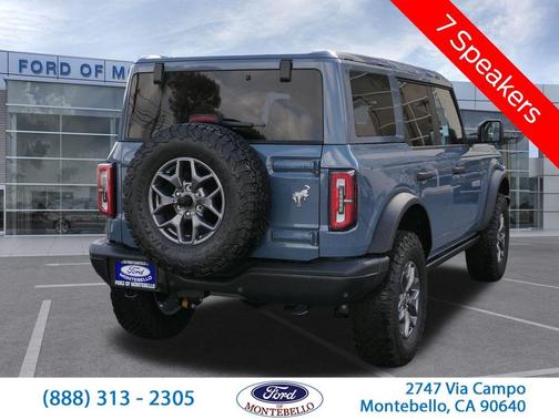 Azure Gray Metallic 2025 Ford Bronco Badlands