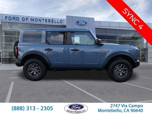 Azure Gray Metallic 2025 Ford Bronco Badlands