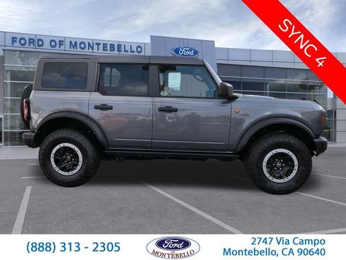 Gray 2026 Ford Bronco Badlands
