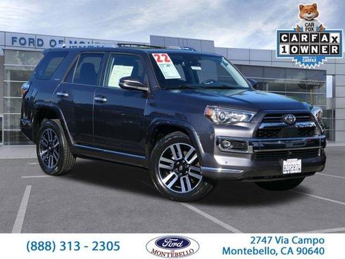 Magnetic Gray Metallic 2022 Toyota 4Runner Limited