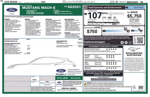 2025 Ford Mustang Mach-E Select