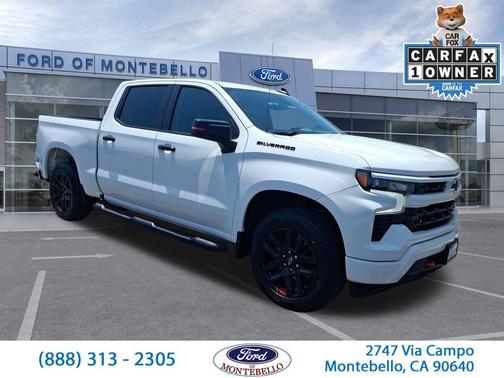 Summit White 2022 Chevrolet Silverado 1500 RST