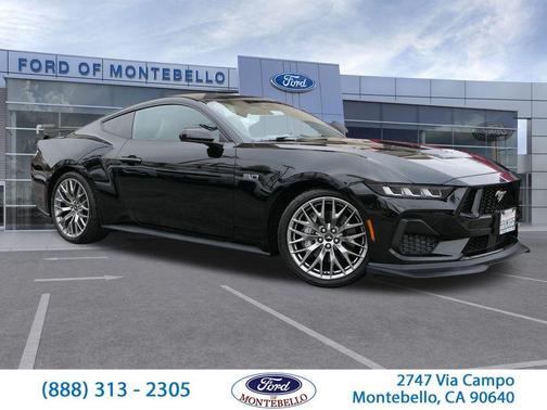 Shadow Black 2024 Ford Mustang GT Premium
