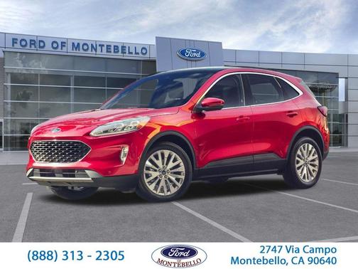 Velocity Blue Metallic 2020 Ford Escape SE