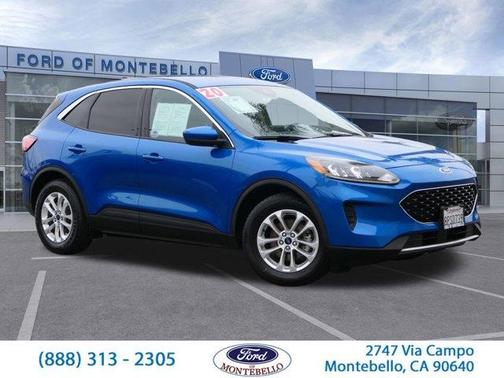 Velocity Blue Metallic 2020 Ford Escape SE