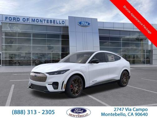 Star White 2025 Ford Mustang Mach-E GT