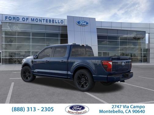 Blue Metallic 2026 Ford F-150 Platinum