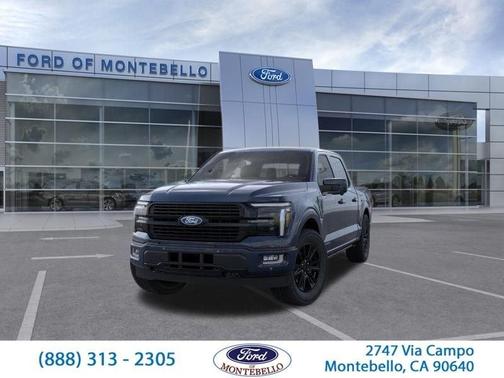 Blue Metallic 2026 Ford F-150 Platinum