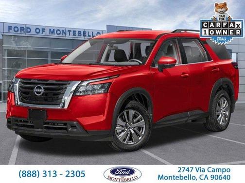 Gun Metallic 2025 Nissan Pathfinder SV
