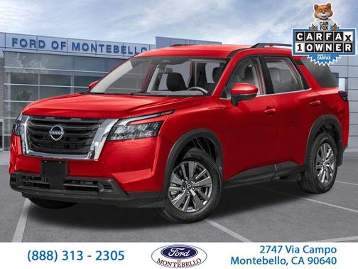 Gun Metallic 2025 Nissan Pathfinder SV