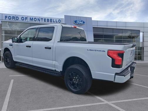 Space White Metallic 2025 Ford F-150 Lightning XLT