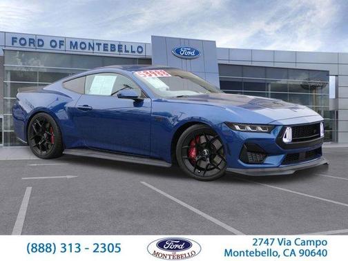 Blue Metallic 2024 Ford Mustang GT Premium