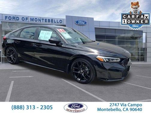 Crystal Black Pearl 2026 Honda Civic Sport