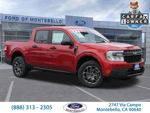 Chili Pepper Red 2023 Ford Maverick XLT