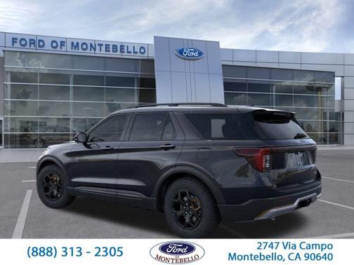 Black Metallic 2026 Ford Explorer Tremor