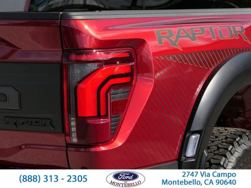 Ruby Red 2026 Ford F-150 Raptor