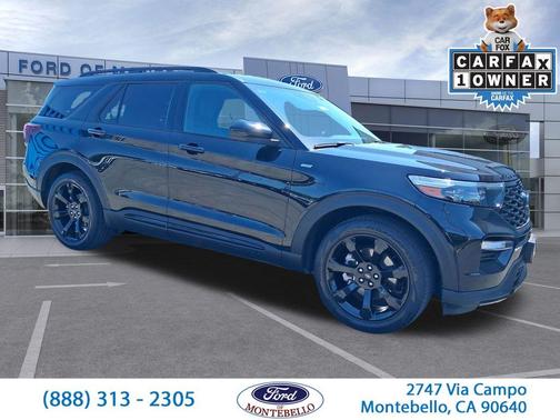 Black Metallic 2023 Ford Explorer ST-Line