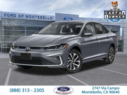 Platinum Gray Metallic 2025 Volkswagen Jetta 1.5T S