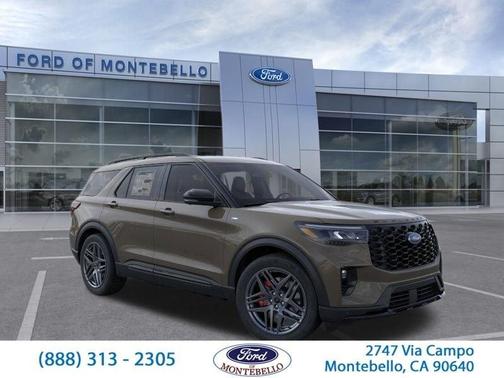 Gray 2026 Ford Explorer ST-Line