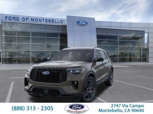 Gray 2026 Ford Explorer ST-Line