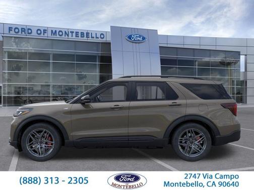 Gray 2026 Ford Explorer ST-Line