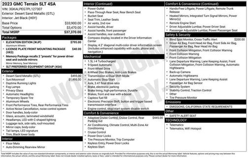 2023 GMC Terrain SLT