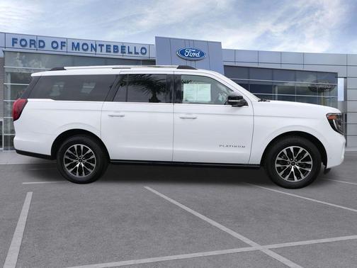 Oxford White 2025 Ford Expedition Max Platinum