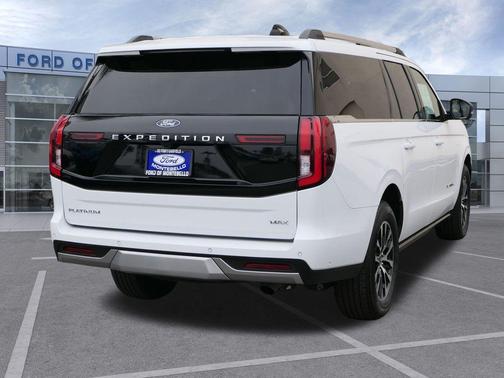 Oxford White 2025 Ford Expedition Max Platinum