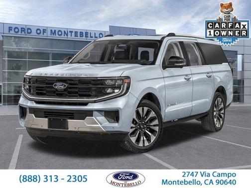 Oxford White 2025 Ford Expedition Max Platinum