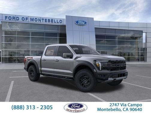 Gray Metallic 2026 Ford F-150 Raptor