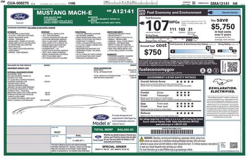 2025 Ford Mustang Mach-E Select