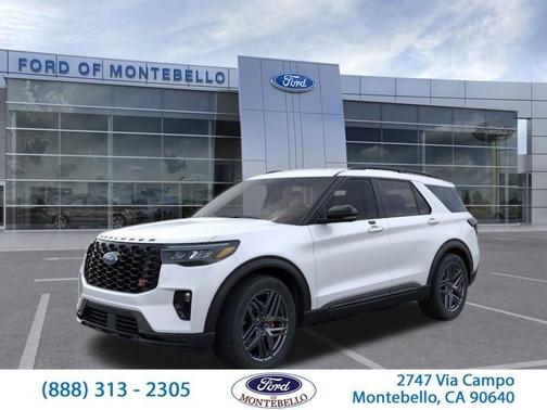 White 2026 Ford Explorer ST
