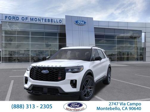 White 2026 Ford Explorer ST