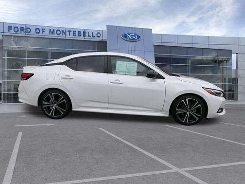 Aspen White 2023 Nissan Sentra SR