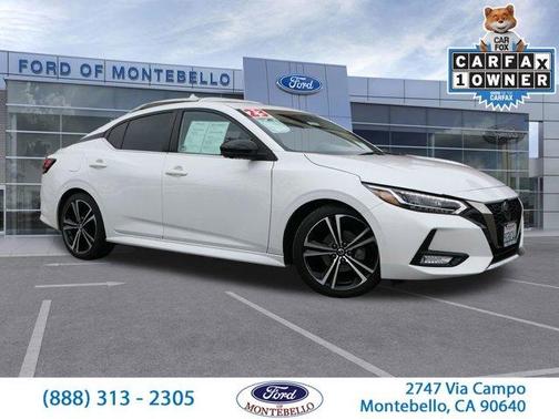 Aspen White 2023 Nissan Sentra SR