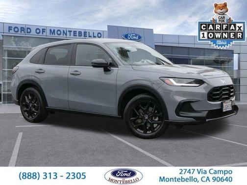 Urban Gray Pearl 2024 Honda HR-V Sport
