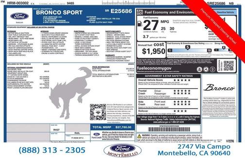 2025 Ford Bronco Sport Heritage