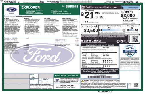 2025 Ford Explorer Platinum