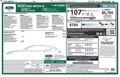 2025 Ford Mustang Mach-E Premium
