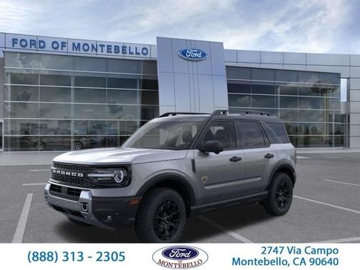 Gray Metallic 2026 Ford Bronco Sport Badlands