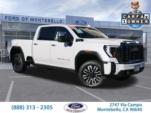 White Frost 2024 GMC Sierra 2500 Denali Ultimate