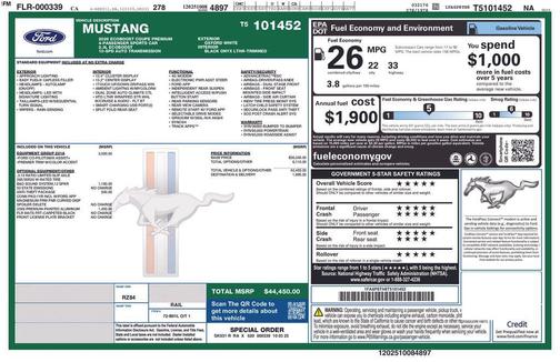 2026 Ford Mustang EcoBoost Premium