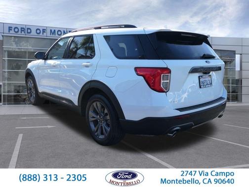 Star White 2024 Ford Explorer XLT