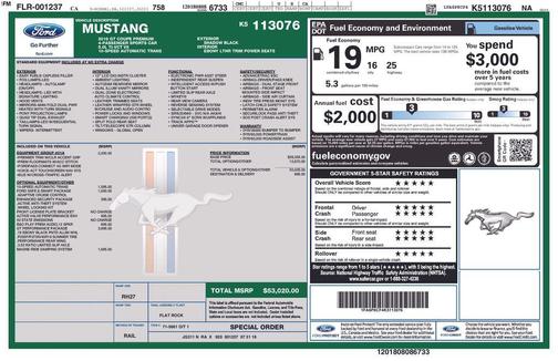 2019 Ford Mustang GT Premium