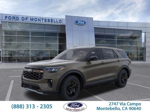 Gray 2026 Ford Explorer Tremor