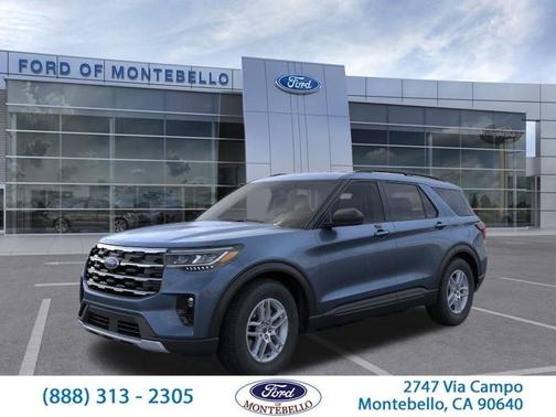 Vapor Blue 2026 Ford Explorer Active