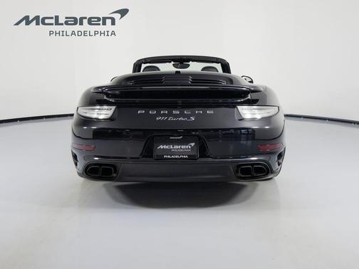 Jet Black Metallic 2015 Porsche 911 Turbo S