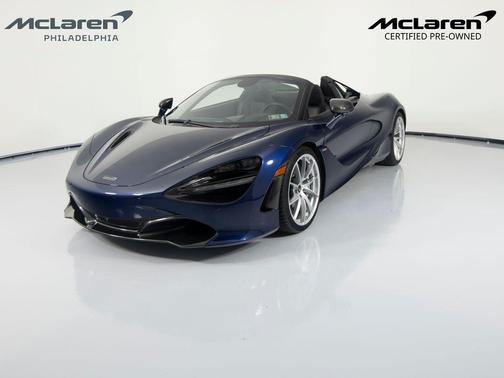 Blue 2020 McLaren 720S