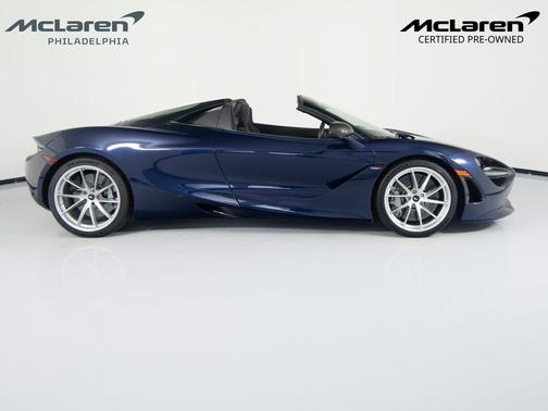 Blue 2020 McLaren 720S