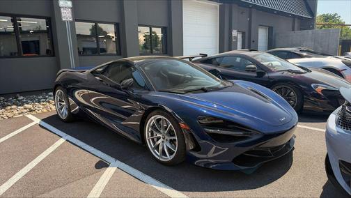 Blue 2020 McLaren 720S